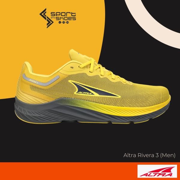 Altra Rivera3 Gray Yellow M Shoes LAB Hatyai